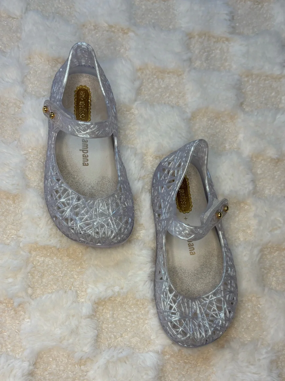 Mini Melissa Campana jelly flats
